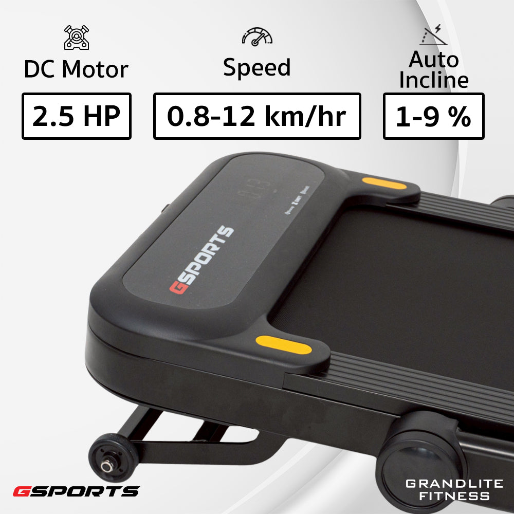 ลู่วิ่งไฟฟ้า Motorised Treadmill 2.5HP | GS-12430