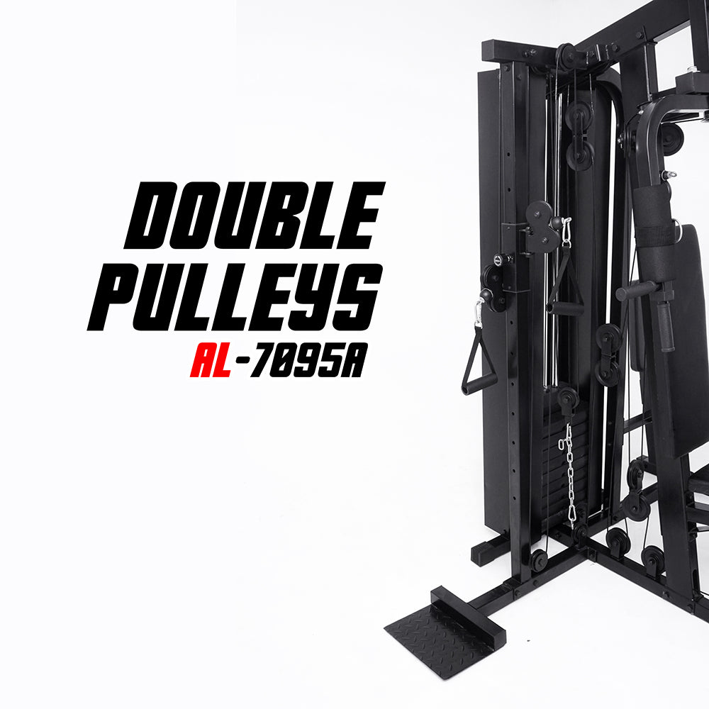 โฮมยิม ชุดฝึกกล้ามเนื้อ 3-สถานี Multi-Function Home Gym 3-Station | AL-7095A