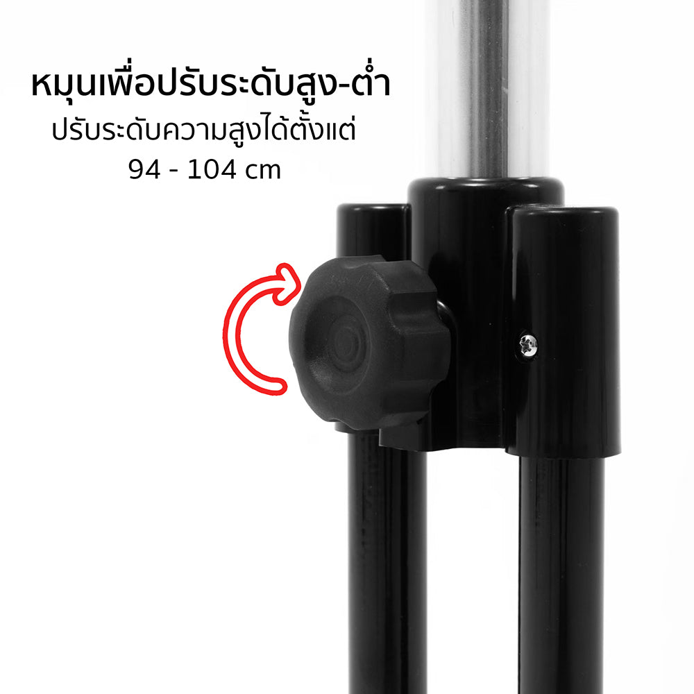 พัดลม สไลด์ 16 นิ้ว Stand Fan | AK-D401 สีดำ