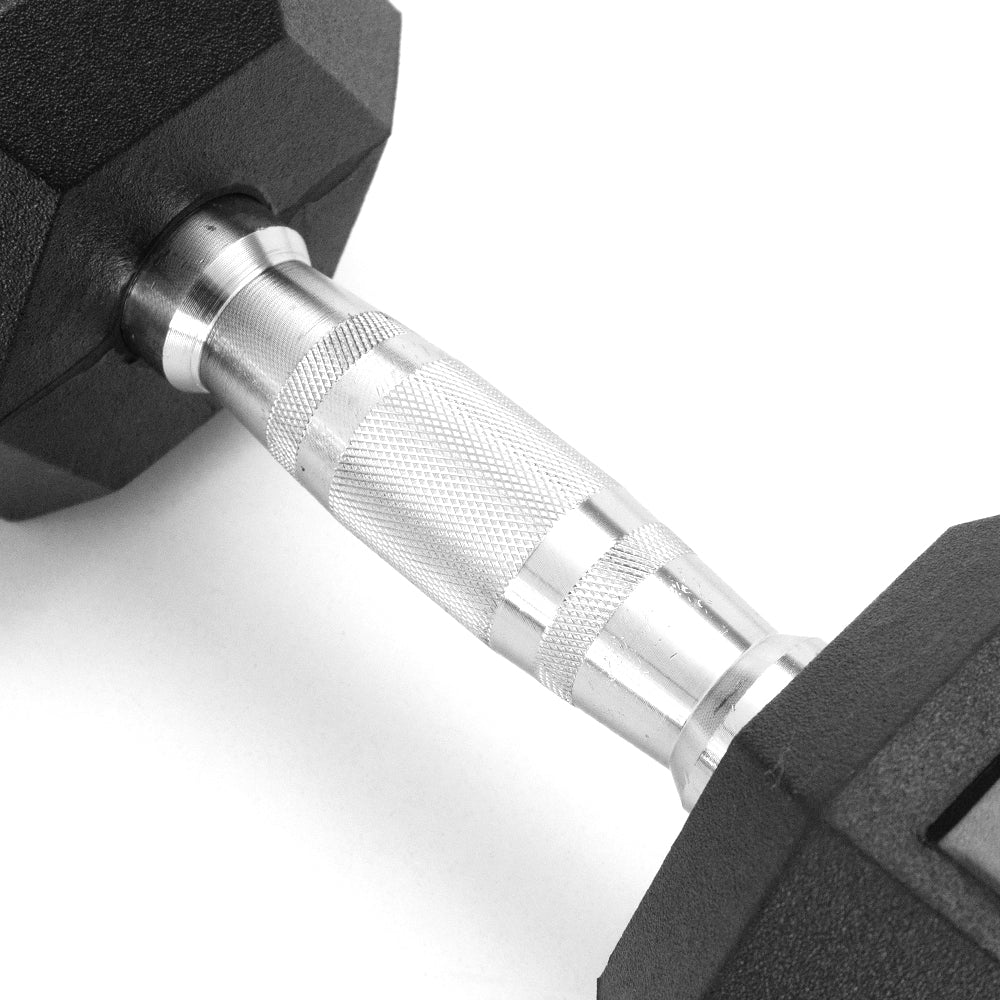 ดัมเบลเหล็ก หุ้มยางทรงหกเหลี่ยม | RUBBER HEX DUMBBELLS 10kg
