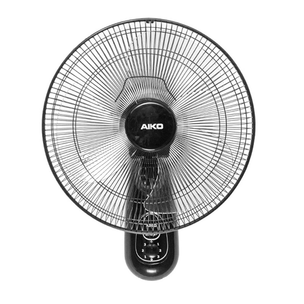 พัดลม ติดผนัง 16 นิ้ว Wall Fan | SM-1635 สีดำ