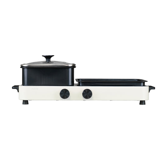 เตาปิ้งย่าง พร้อมหม้อชาบู Multi-Functional Electric Grill with Hot pot |  AK-2104A