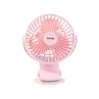 พัดลม ชาร์จไฟ 4 นิ้ว แบบหนีบและตั้งโต๊ะ Rechargeable Fan | KN-L2855