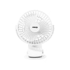 พัดลม ชาร์จไฟ 4 นิ้ว แบบหนีบและตั้งโต๊ะ Rechargeable Fan | KN-L2855