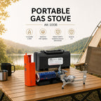 เตาแก๊ส พร้อมกระเป๋า Portable Gas Stov 2.2kW | AK-100B