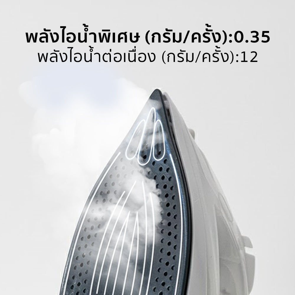 เตารีดไอน้ำ 2200W STEAM IRON | AK-007A สีขาว