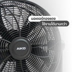 พัดลมตั้งโต๊ะ 20 นิ้ว AIR CIRCULATOR HIGH-VELOCITY | TF-20C สีดำ