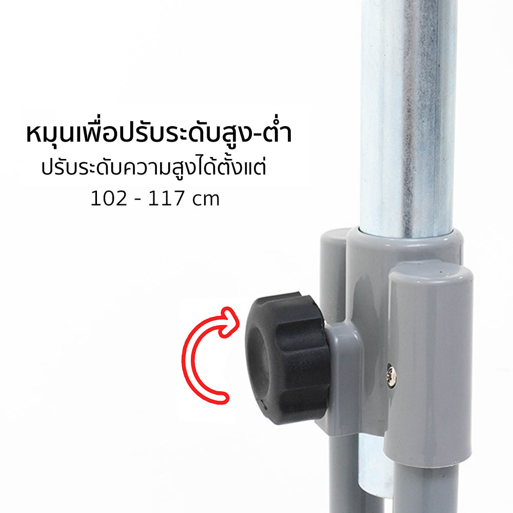 พัดลม ตั้งพื้น อุตสาหกรรม 18 นิ้ว Industrial Stand Fan | AK-S452 สีเทา