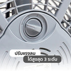 พัดลมตั้งโต๊ะ 20 นิ้ว AIR CIRCULATOR HIGH-VELOCITY | TF-20C สีเทา