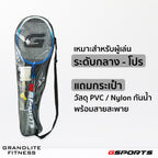 ไม้แบดมินตัน แพ็คคู่พร้อมลูก Badminton Racket with Shuttlecock Set | BS-506 น้ำเงิน