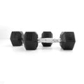 ดัมเบลเหล็ก หุ้มยางทรงหกเหลี่ยม Rubber Hex Dumbbell 5kg