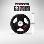 แผ่นน้ำหนักหุ้มยาง OLYMPIC WEIGHT PLATES 5kg