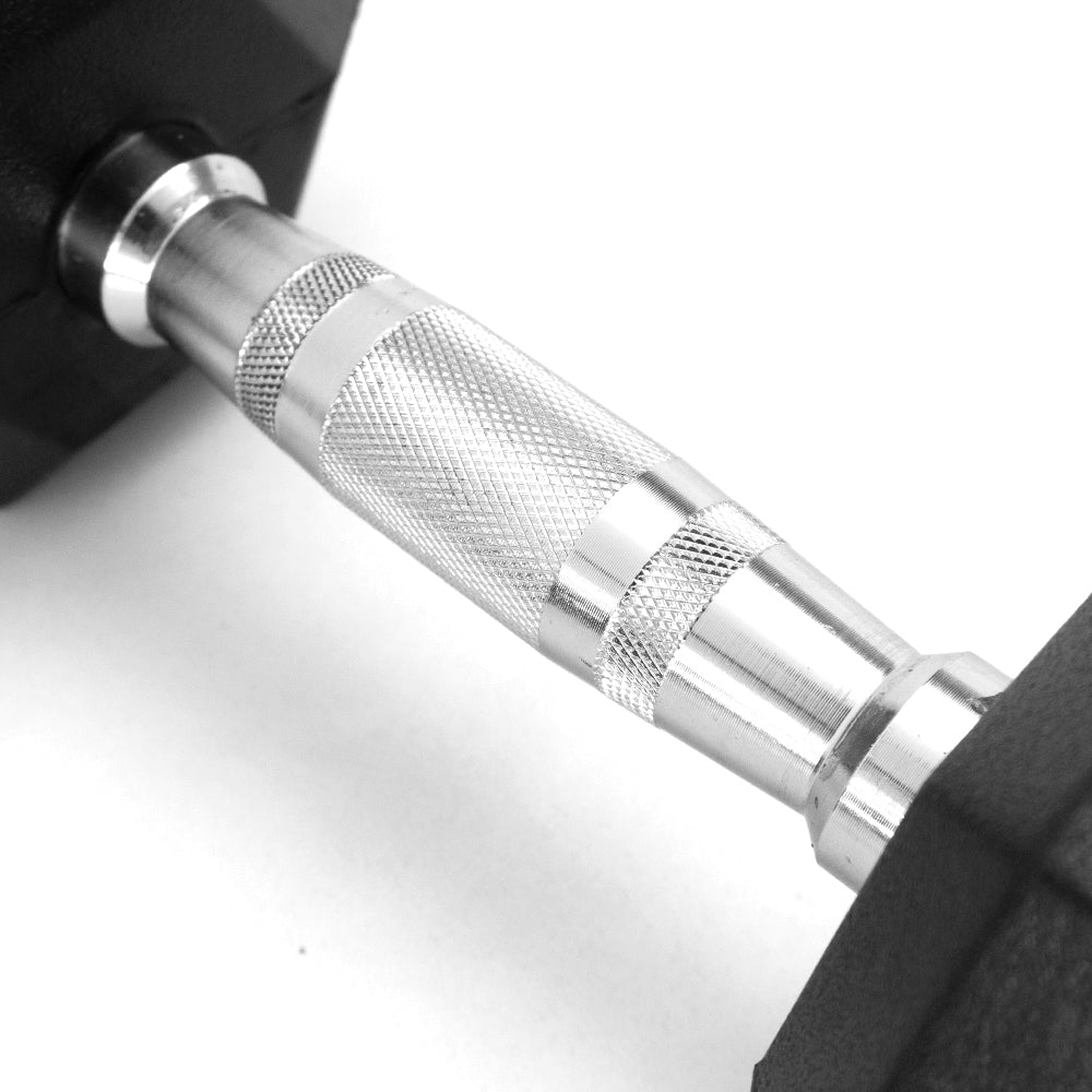 ดัมเบลเหล็ก หุ้มยางทรงหกเหลี่ยม | RUBBER HEX DUMBBELLS 5kg