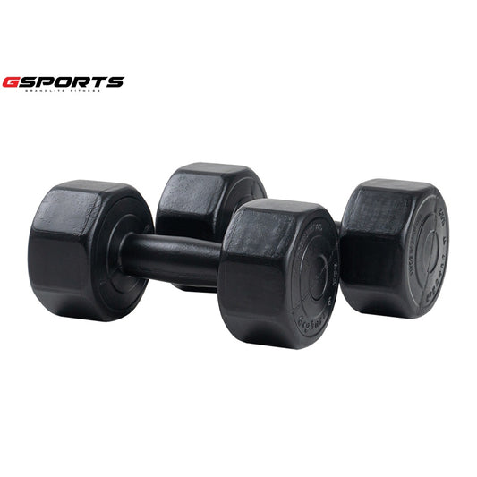 ดัมเบล พลาสติก แพ็คคู่ Dumbbell 4kg x2 Black | DB4-B