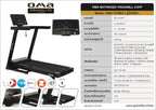 ลู่วิ่งไฟฟ้า Motorised Treadmill 4.0HP | OMA-7418EA