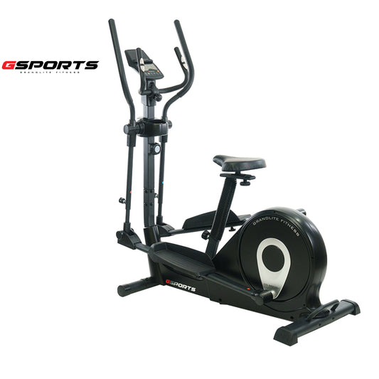 เครื่องเดินวงรี จักรยานนั่งปั่น แบบ 2-in-1 Elliptical Cross Trainer 10kg | GS-B8209-1