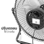พัดลม ใบพัดอลูมิเนียม 12 นิ้ว Aluminium-Blade Desk Fan | AVS-412