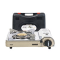 เตาแก๊ส พร้อมกระเป๋า Portable Gas Stove 2.6kW | AK-200SS Champagne