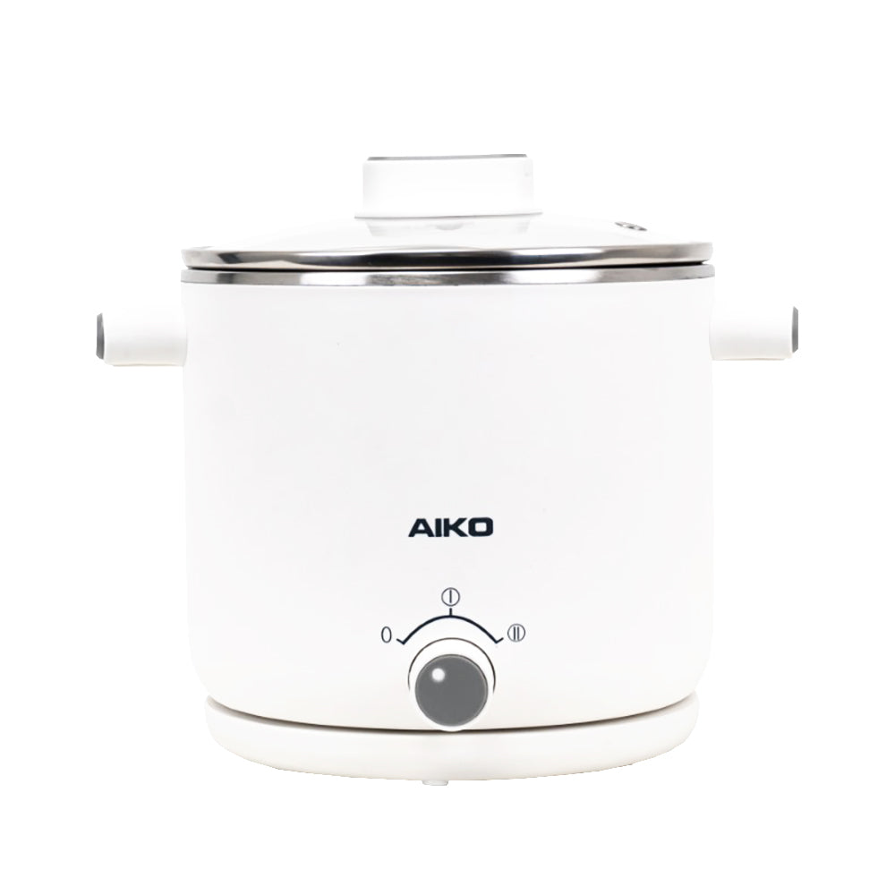 หม้อต้มไฟฟ้า อเนกประสงค์ 1.5 ลิตร Multi-Function Cooking Pot | AK-F15 White