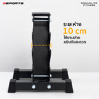 ชุดดัมเบลเหล็กหุ้มไวนิล พร้อมชั้นวาง (3,4,5kg) Dumbbell Set with 3-Pair A-Shaped Rack