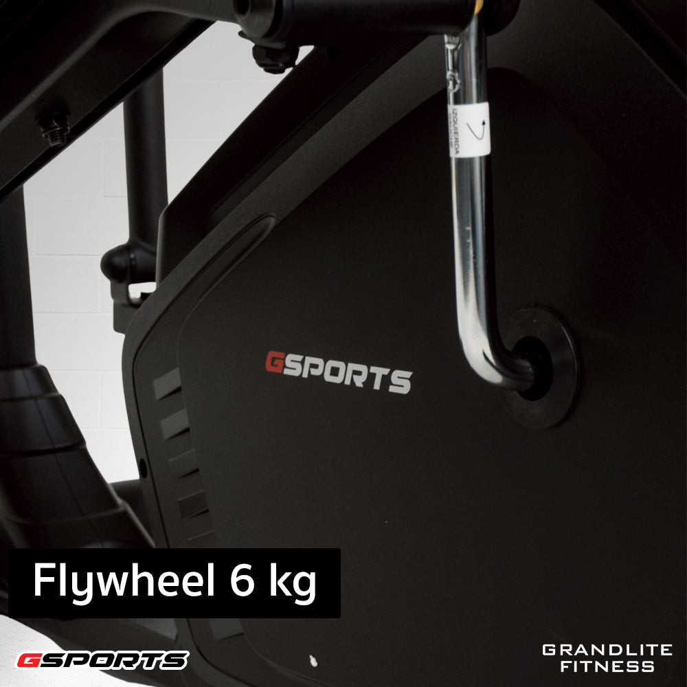 เครื่องเดินวงรี จักรยานนั่งปั่น แบบ 2-in-1 Elliptical Cross Trainer 6kg | GS-513EA