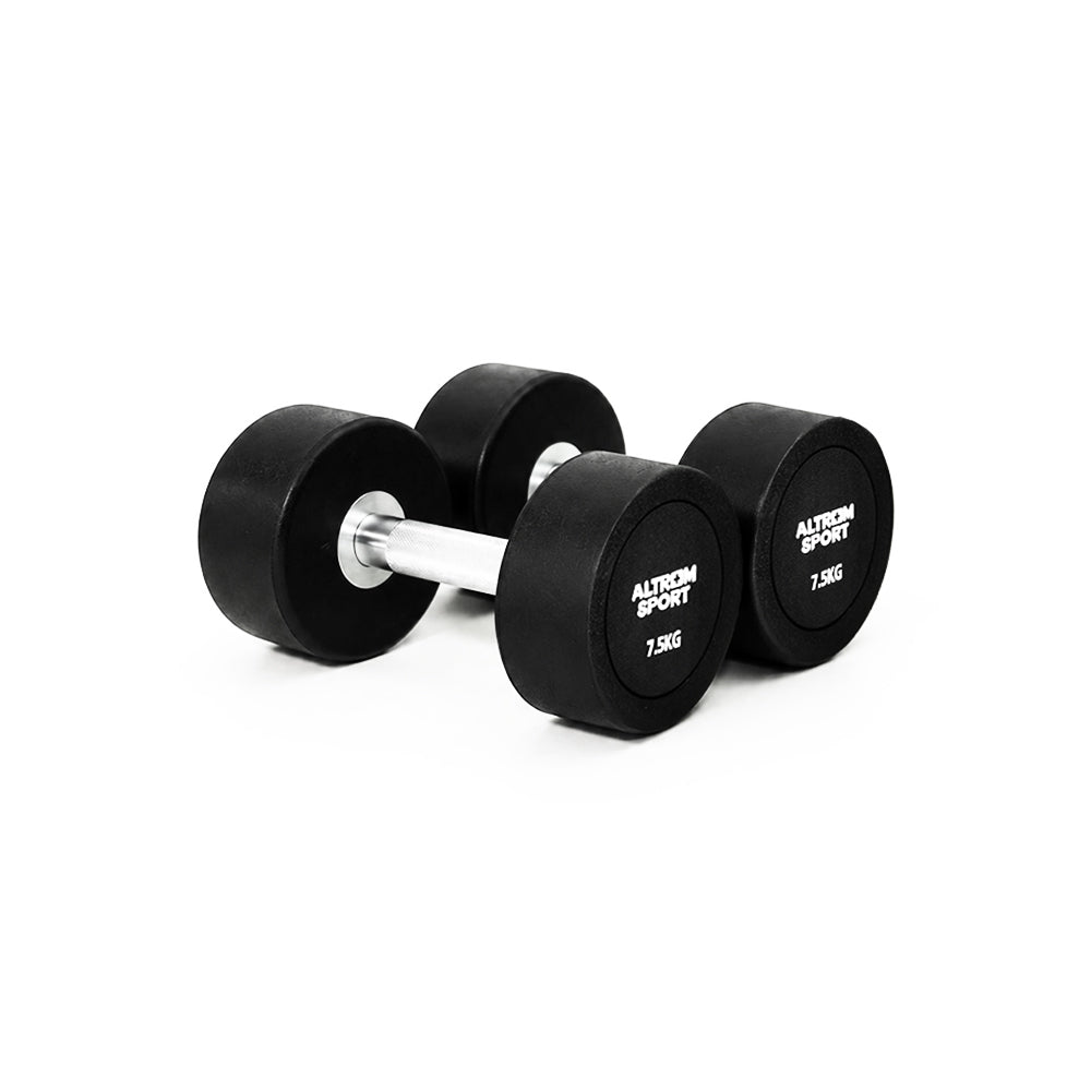 ชุดดัมเบล RRD 2.5-15 kg พร้อมชั้นวาง 105 kg Round with Rack