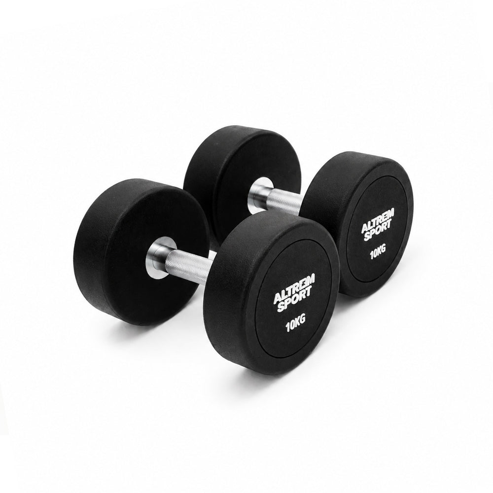 ชุดดัมเบล RRD 2.5-15 kg พร้อมชั้นวาง 105 kg Round with Rack