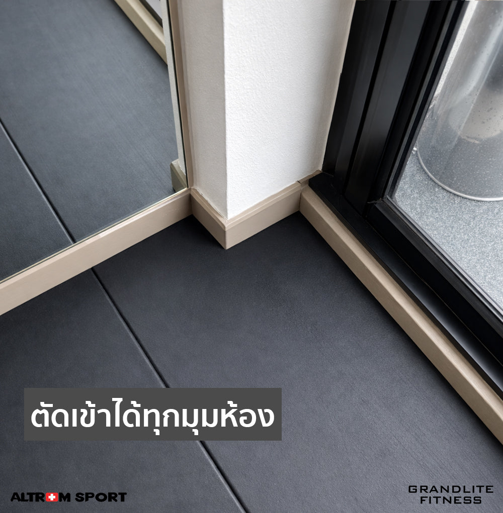 แผ่นกันกระแทก พื้นยางEPDM 100x100 cm | RUBBER TILE 100x100 cm