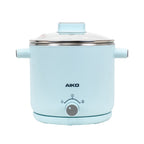 หม้อต้มไฟฟ้า อเนกประสงค์ 1.5 ลิตร Multi-Function Cooking Pot | AK-F15 Blue