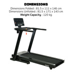 ลู่วิ่งไฟฟ้า Motorised Treadmill 4.5HP | OMA-3336EA
