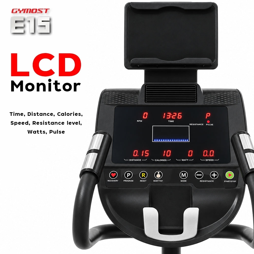 เครื่องเดินวงรี Elliptical Trainer 8kg (Commercial-Grade) | GM-E15