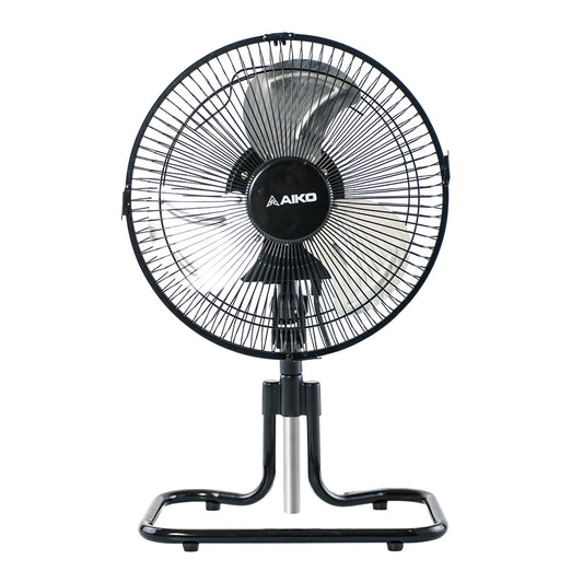 พัดลมสไลด์ ใบพัดอลูมิเนียม 10 นิ้ว ส่ายได้ Aluminium-Blade Desk Fan with Swing Function | F-10T