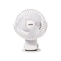 พัดลม ชาร์จไฟ 4 นิ้ว แบบหนีบและตั้งโต๊ะ Rechargeable Fan | KN-L2785 สีขาว