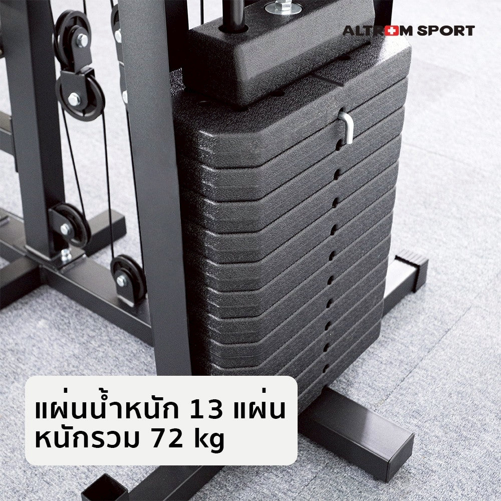 โฮมยิม เครื่องฝึกกล้ามเนื้อ 1-สถานี Multi-Function Home Gym 1-Station | AL-1020H+
