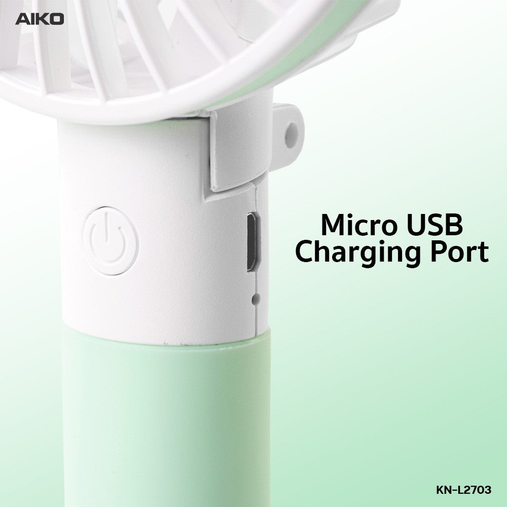 พัดลมชาร์จไฟ 3 นิ้ว Rechargeable Fan | KN-L2703