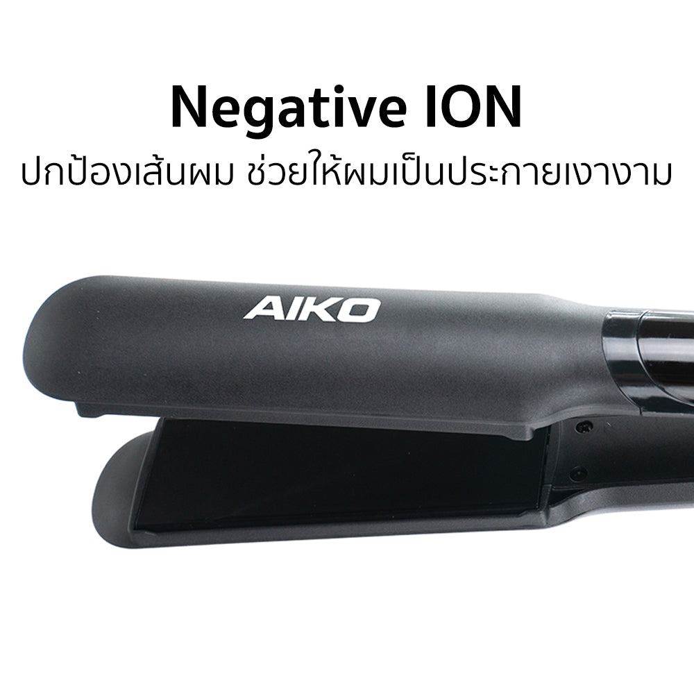 เครื่องหนีบผม ม้วนผม แผ่นหนีบ 4.0cm Hair Straightener and Curler | HS-030