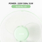 พัดลม ติดผนัง 12 นิ้ว Wall Fan | AK-W235 สีเขียว
