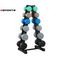 ชุดดัมเบล พร้อมชั้นวาง 6 คู่ (3,4,5,6,8,10kg) Dumbbell Set with 6-Pair A-Shaped Rack