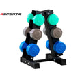ชุดดัมเบล พร้อมชั้นวาง 3 คู่ (3,4,5kg) Dumbbell Set with 3-Pair A-Shaped Rack