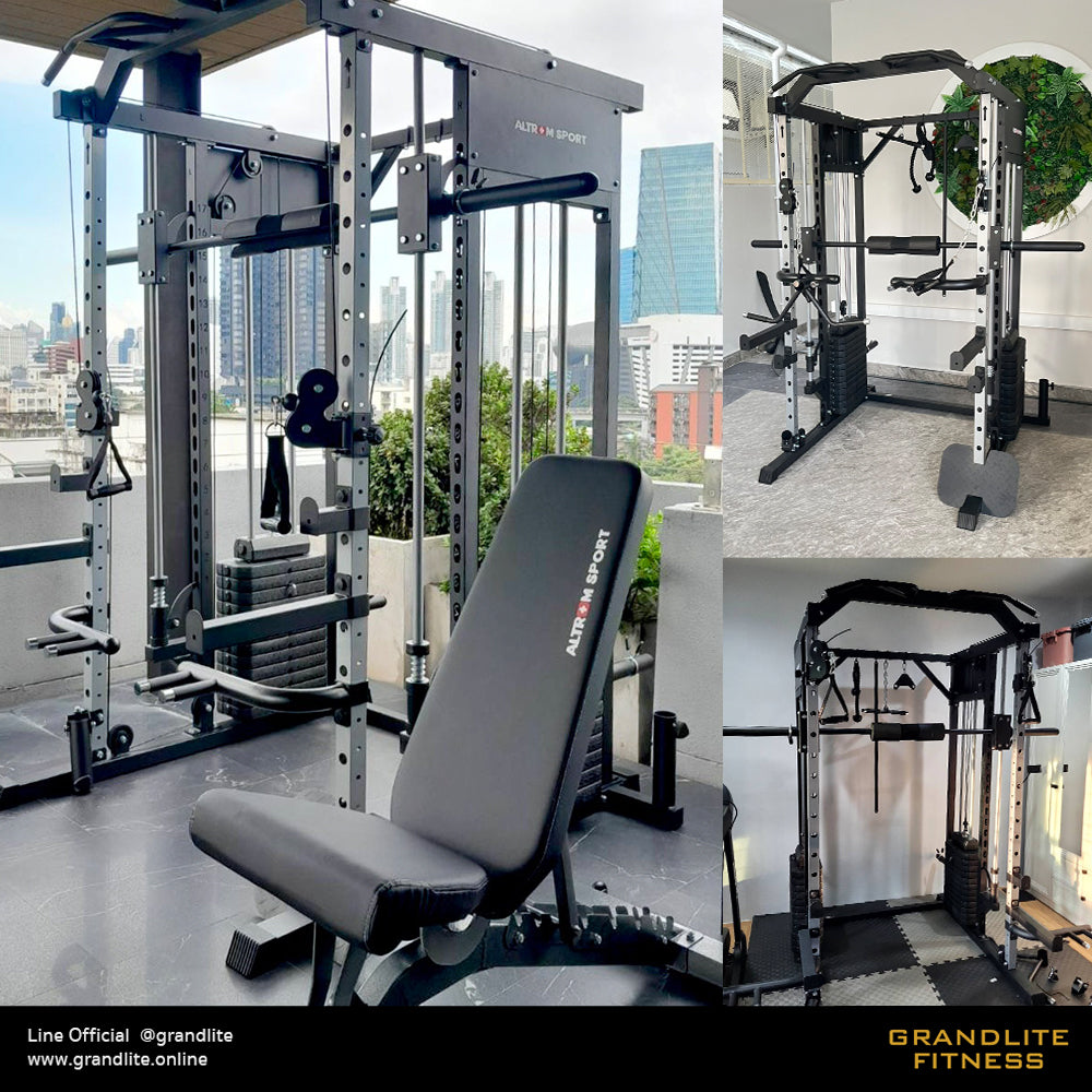 สมิทแมชชีน Smith Machine and Cable Machine | AL-S1