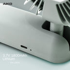 พัดลม ชาร์จไฟ 4 นิ้ว Rechargeable Fan | KN-L2834 สีเขียว