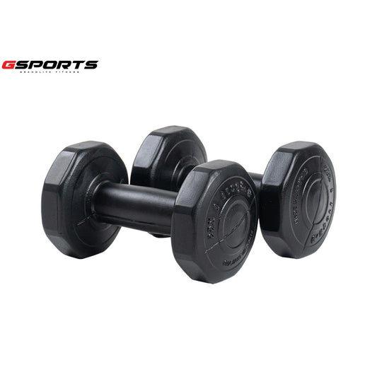 ดัมเบล พลาสติก แพ็คคู่ Dumbbell 1kg x2 Black | DB1-B