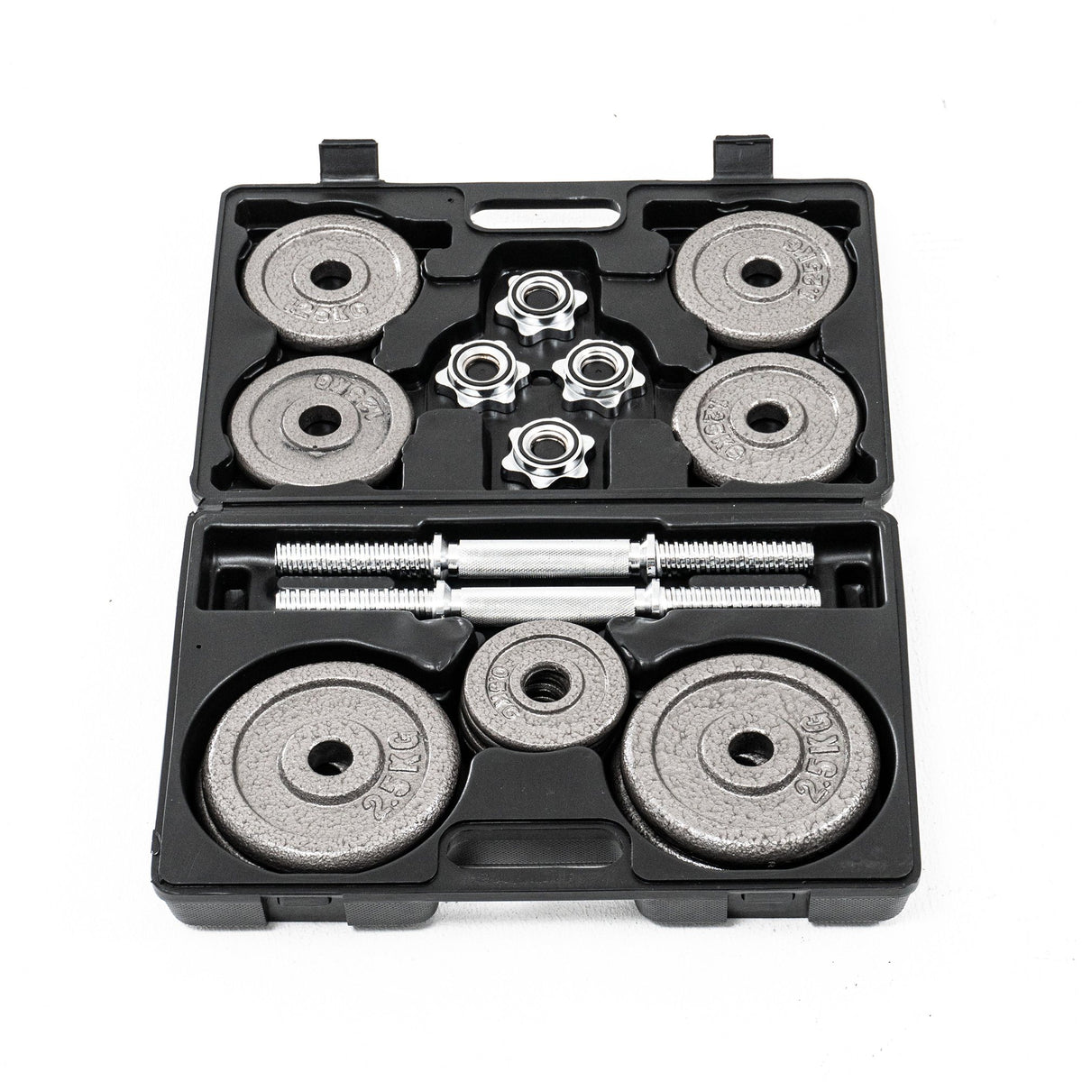 GSports ดัมเบลเหล็ก ปรับน้ำหนัก Chromium-Plated Dumbbell Set with Case 20kg | DBS20 - product detail 3