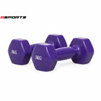 GSports ดัมเบลเหล็กหุ้มไวนิล แพ็คคู่ | Dumbbell Vinyl 3kg x2 - product view
