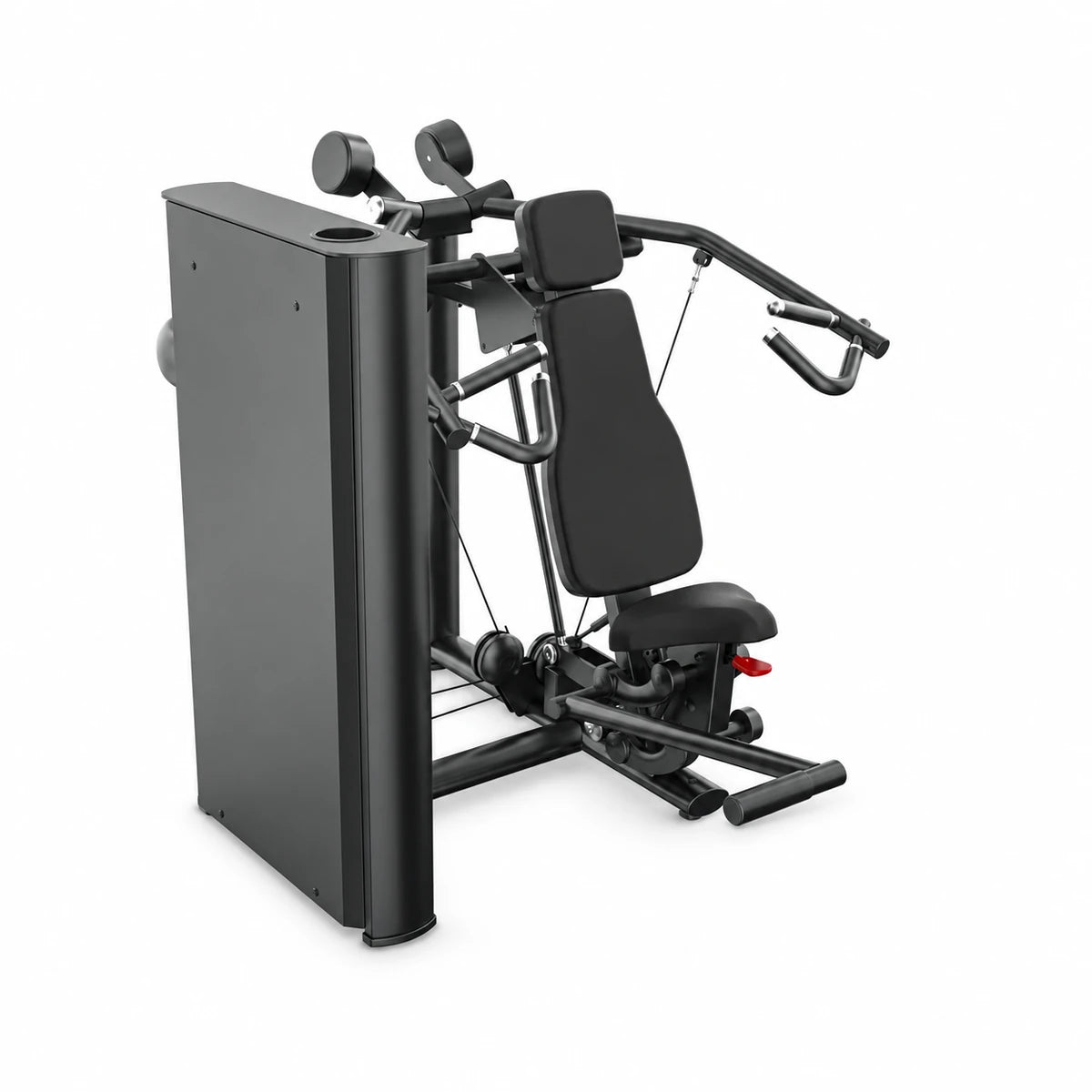 GYMOST L601 Shoulder Press pin-loaded commercial gym machine, angle 2 | เครื่องบริหารหัวไหล่