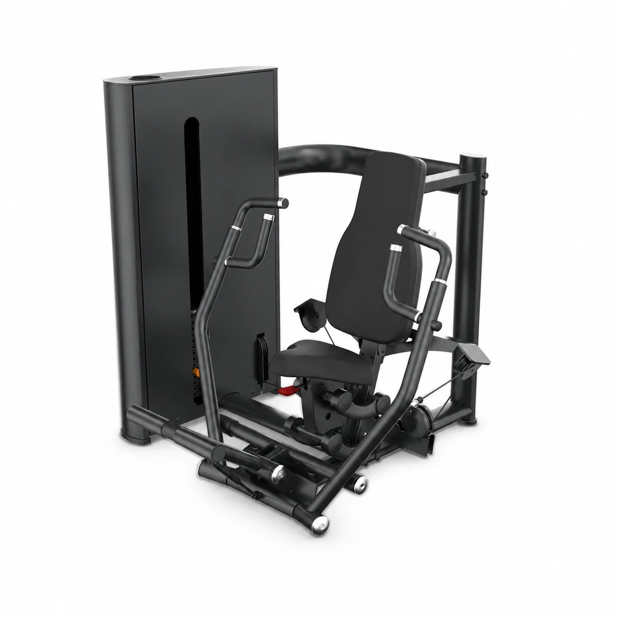 GYMOST L602 Chest Press pin-loaded commercial gym machine, angle 1 | เครื่องบริหารหน้าอก