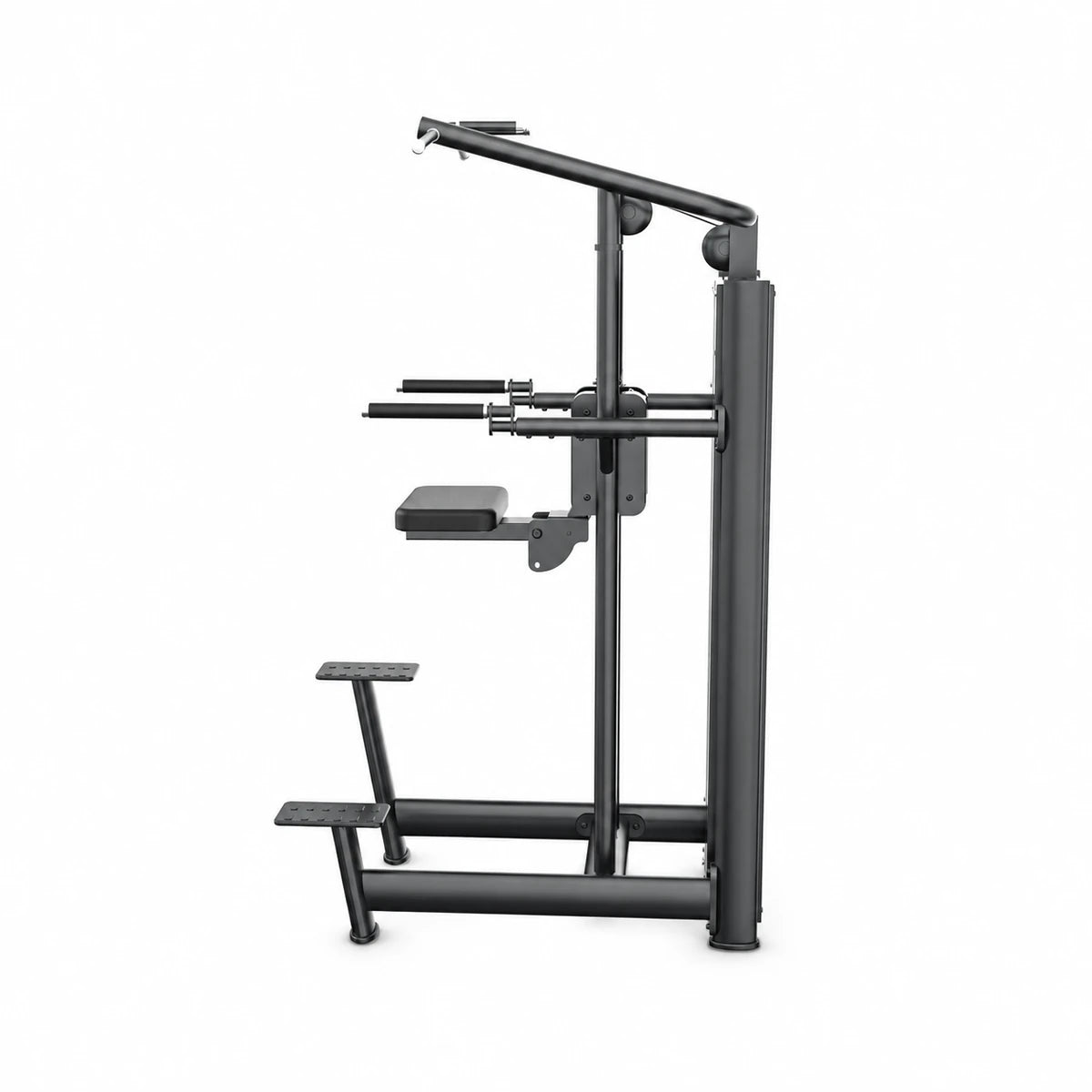 GYMOST L607 Dip Chin Assist pin-loaded commercial gym machine, angle 2 | เครื่องช่วยฝึกดิปและโหนบาร์