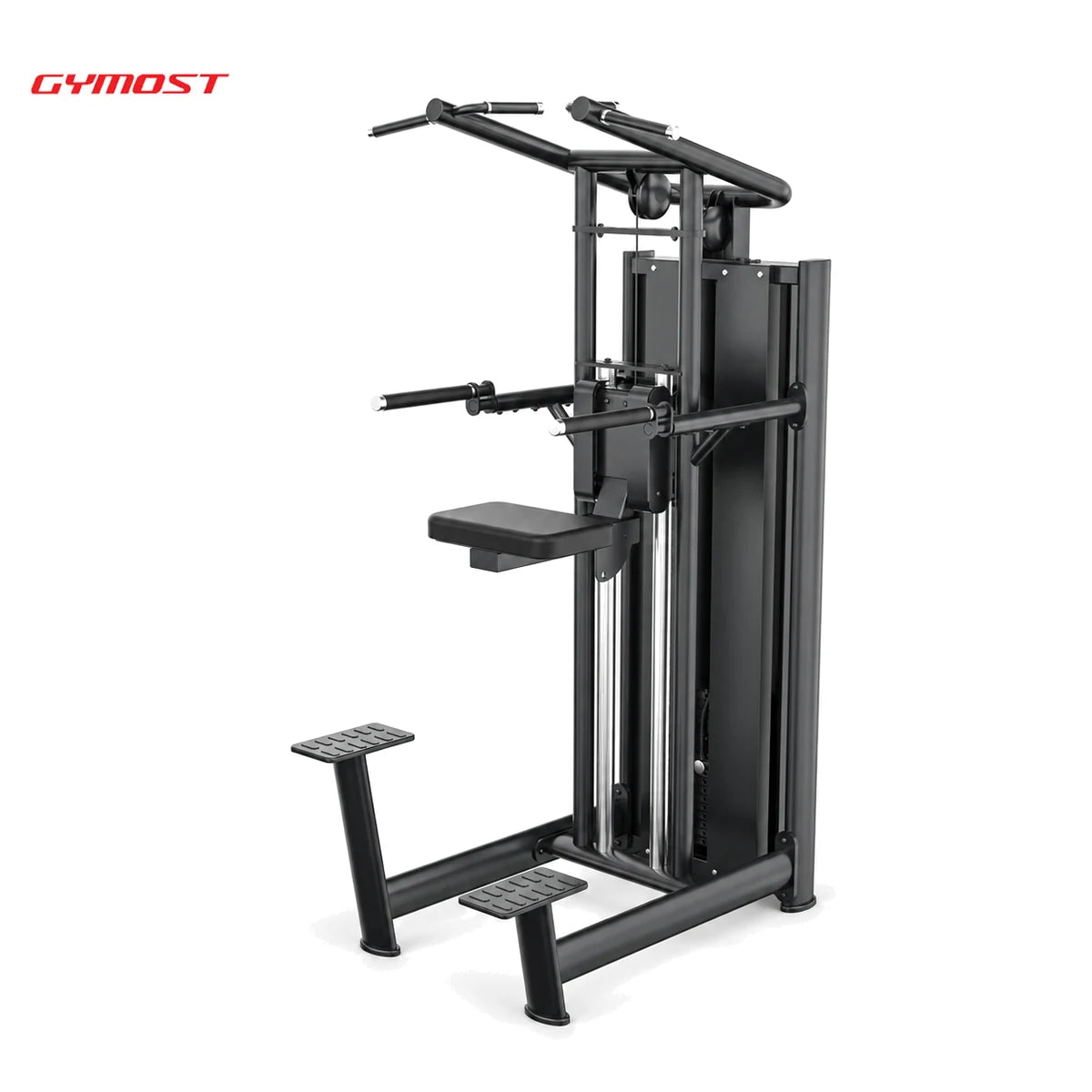 GYMOST เครื่องช่วยฝึกดิปและโหนบาร์ Dip / Chin Assist Pin-Loaded | L607 - product view