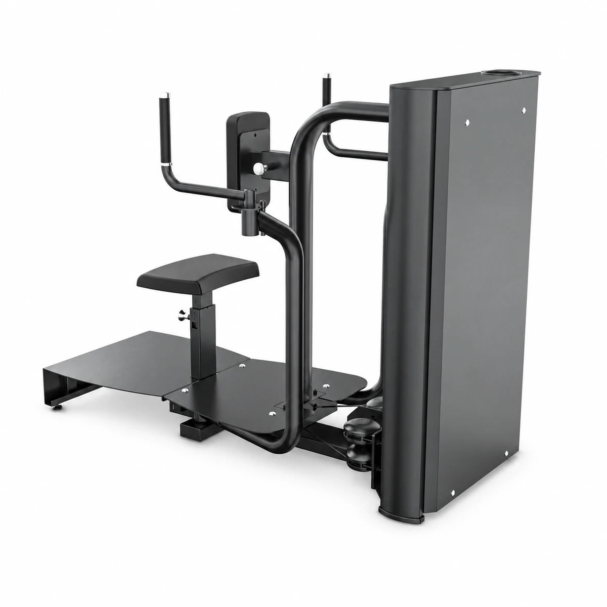 GYMOST L608 Butterfly Chest Press pin-loaded commercial gym machine, angle 4 | เครื่องบริหารหน้าอกบัตเตอร์ฟลาย