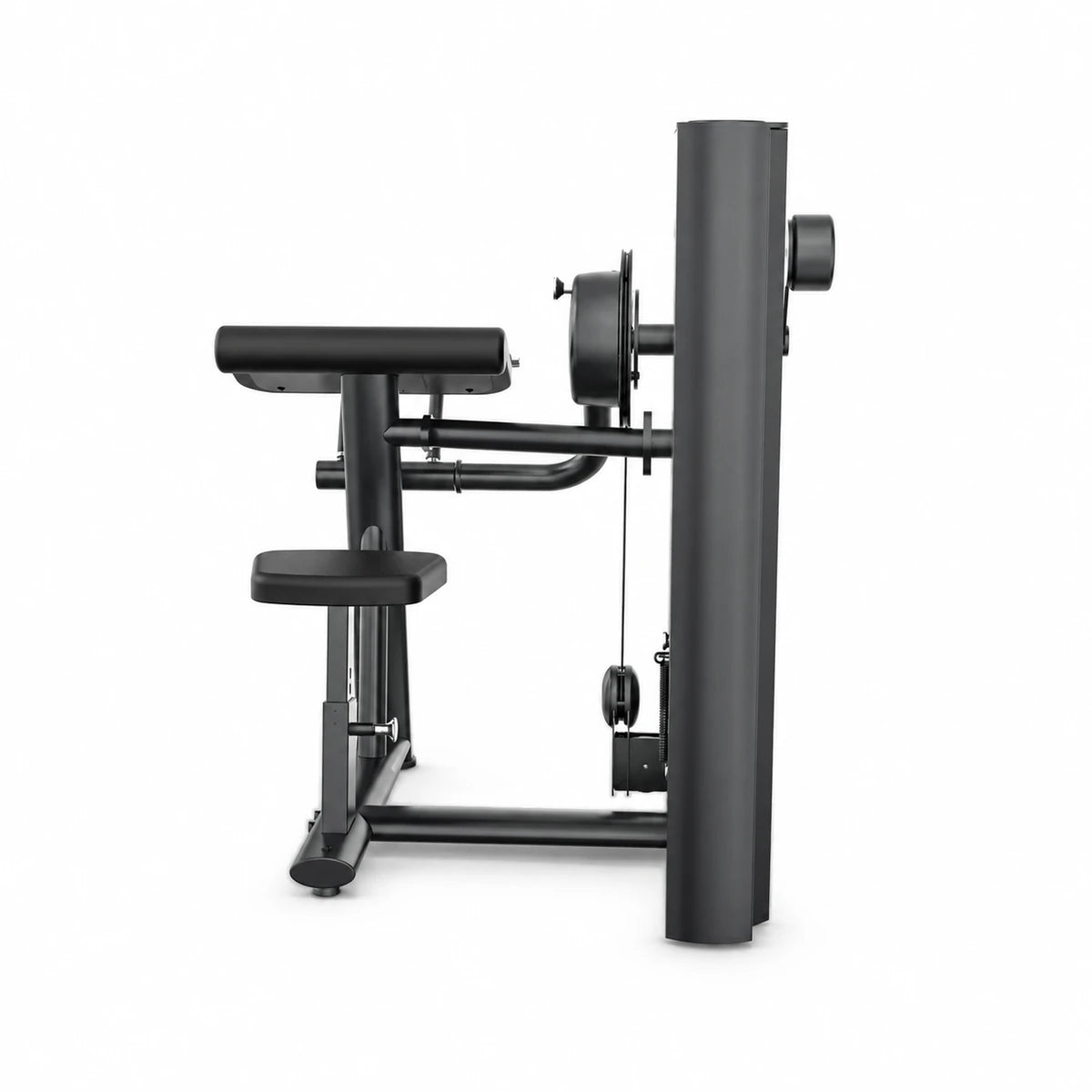 GYMOST L609 Biceps Trainer pin-loaded commercial gym machine, angle 1 | เครื่องบริหารกล้ามหน้าแขน